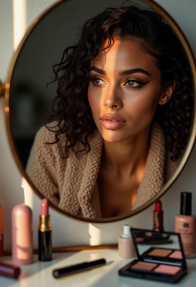 Flawless Makeup For Dark Brown Eyes